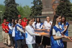 Волгоградской области стартовала всероссийская акция «Георгиевская ленточка»